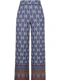 Hlače mornarsko modra