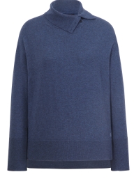 Pulover stoneBlue-kamnito modra